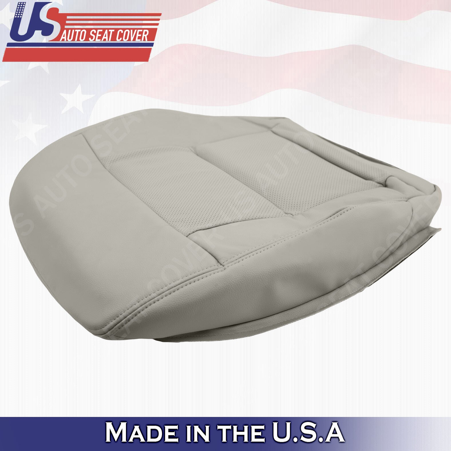 Fits 2010 - 2013 Mercedes Benz E350 Passenger Bottom Leather Cover Dark Gray