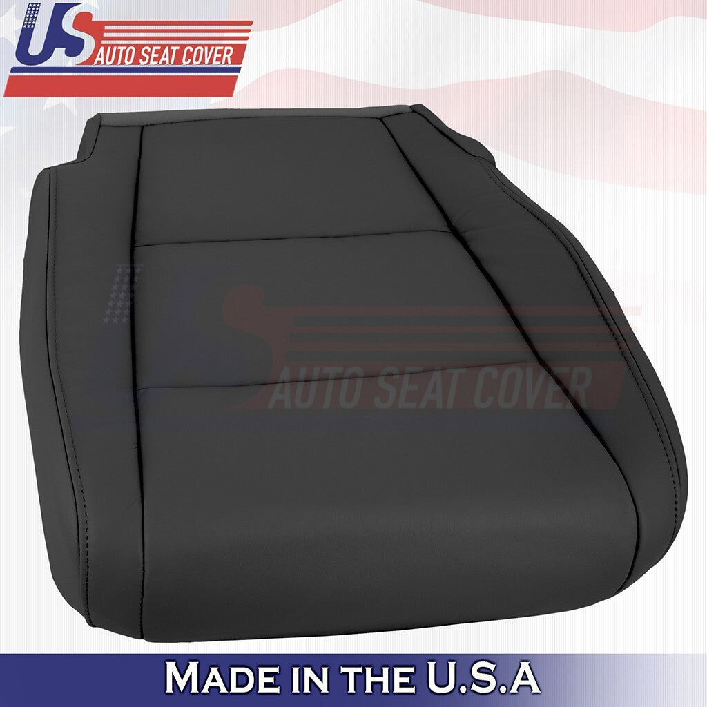 Passenger Bottom & Top Leather Cover Black 2009 2010 2011 Fits Honda Pilot