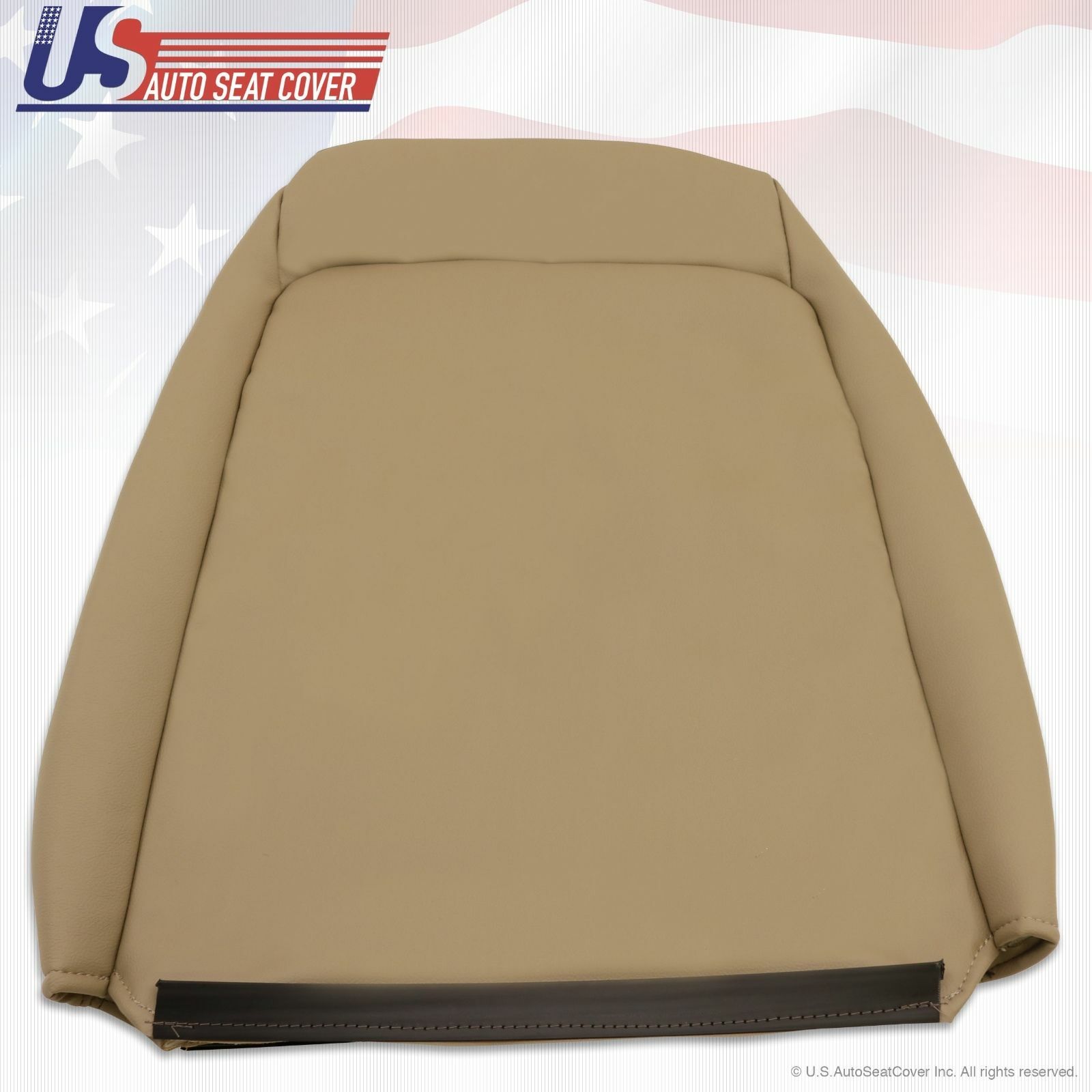 1999 2000 2001 2002 2003 2004 Ford Mustang GT Driver Top Back leather Cover TAN