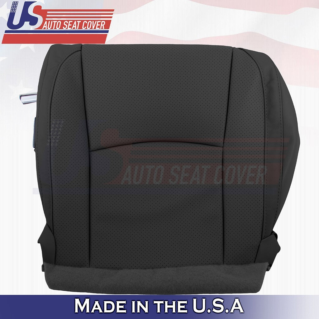 2003 to 2009 For Lexus RX330 Driver &Passenger Bottoms Synth Leather Cover Black