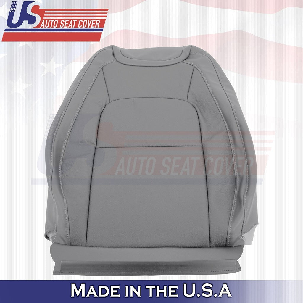 2015 to 2022 For Chevy Colorado Driver Side Top Vinyl Seat Cover Gray