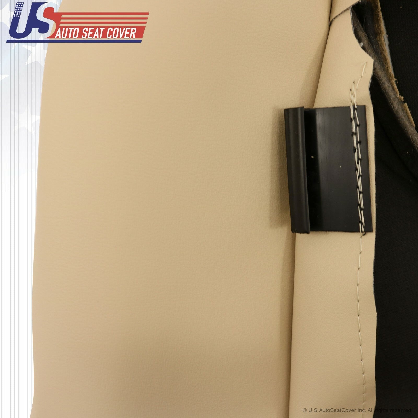 Fits 2012 Lexus RX350 Driver Side Lean Back Perforated Leather Seat Cover Tan