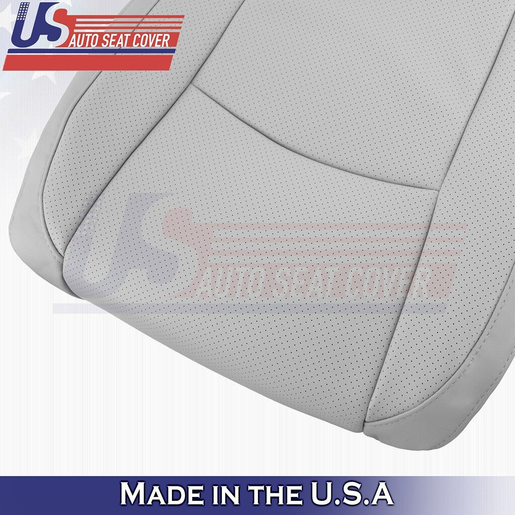 2003 to 2009 For Lexus RX330 Front Set Tops & Bottoms Synth Leather Cover Gray