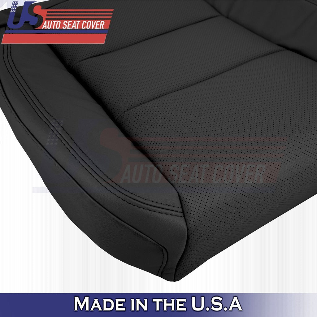 2015 2016 For Toyota Avalon Limited Passenger Bottom Leather Seat Cover Black
