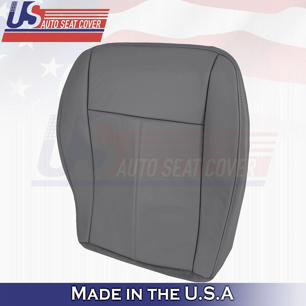 2008 2009 2010 For Chrysler 300C Limited Driver Lower Leather Seat Cover Gray