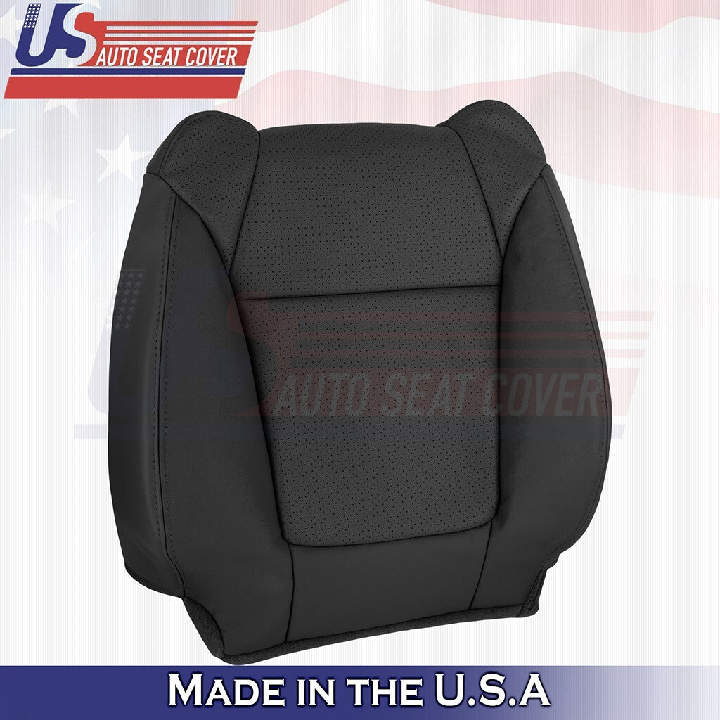 2001 to 2003 For Acura CL Type-S Driver &Passenger Tops Perf Leather Cover Black