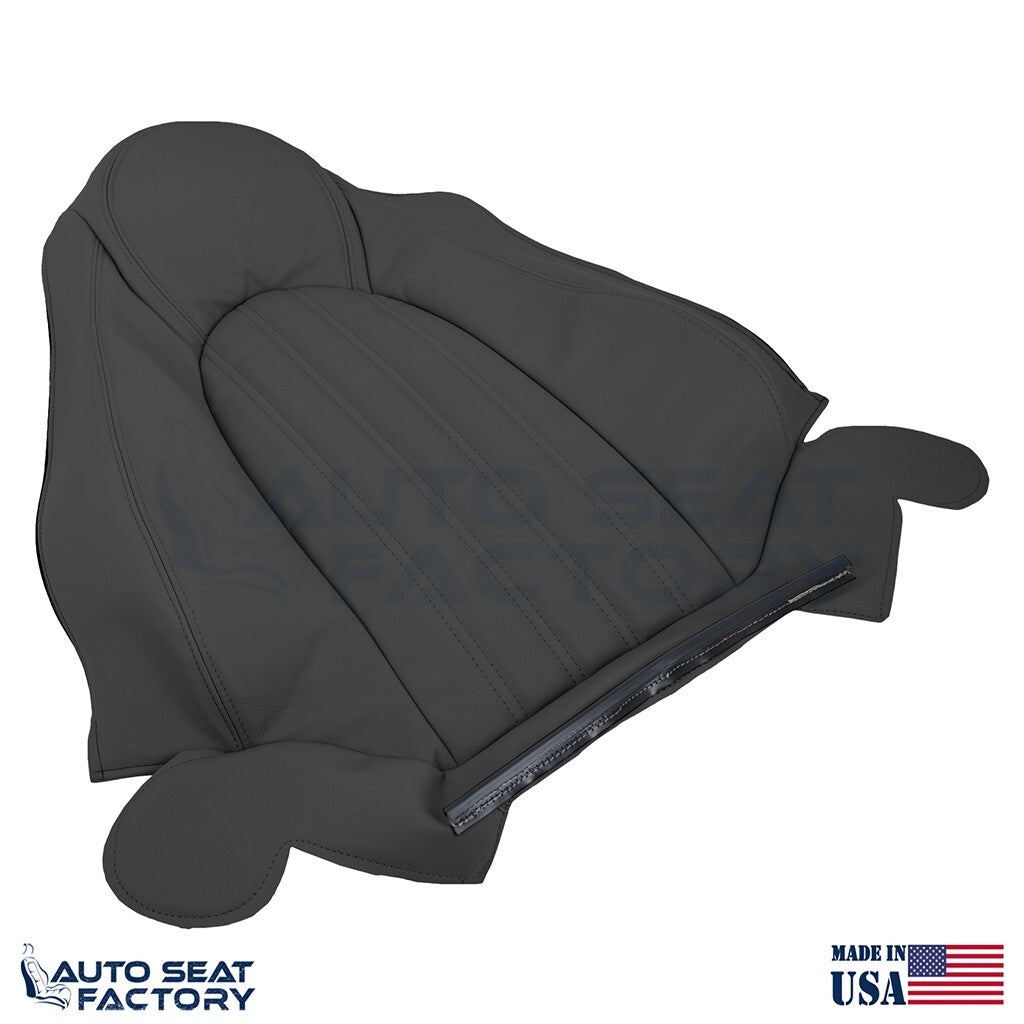 Replacement 1997 - 2000 Jaguar XK8 Driver & Passenger Black Leather Seat Covers