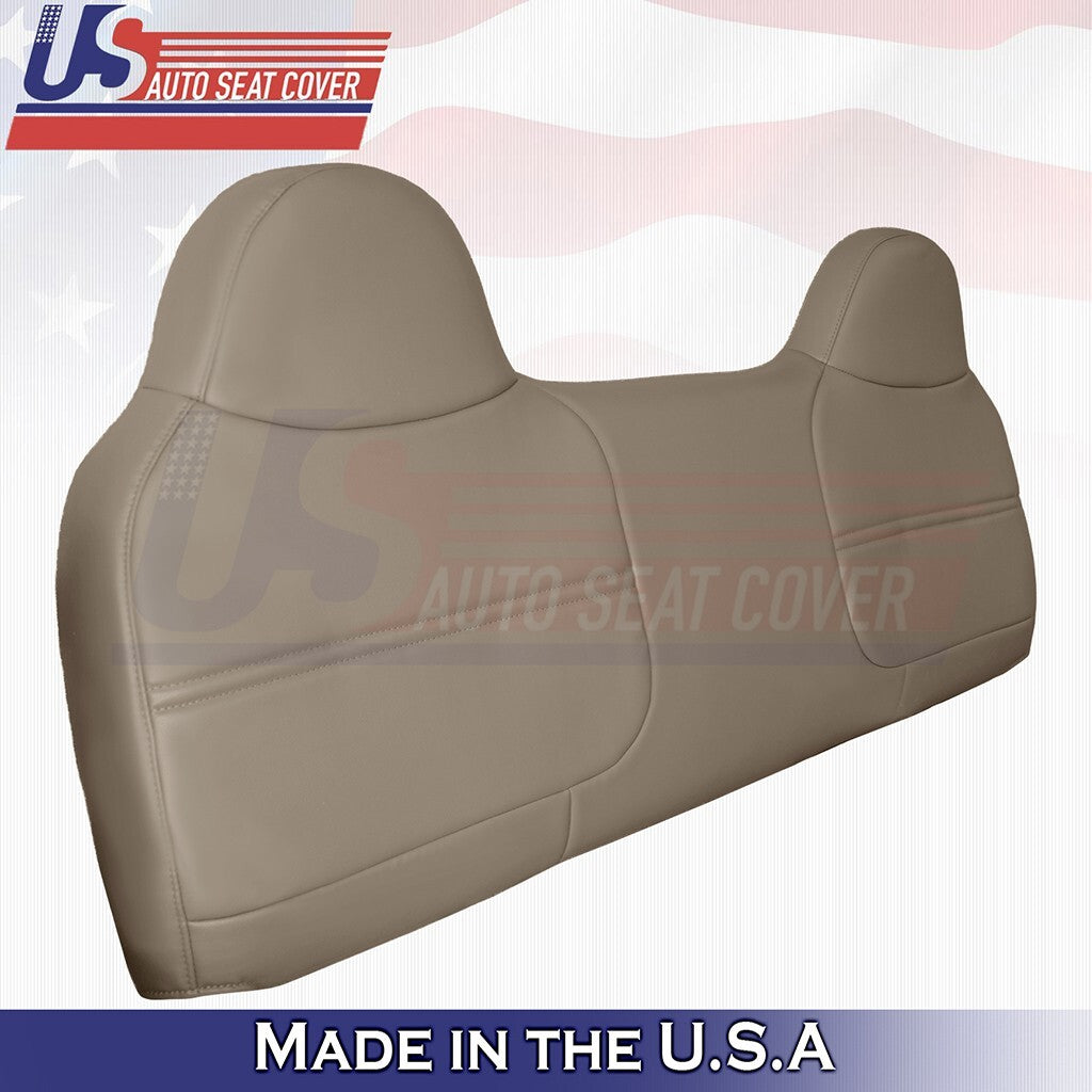 1999 2000 2001 Fits Ford F250XL WT Bench Top & Bottom Vinyl Leather Cover Tan