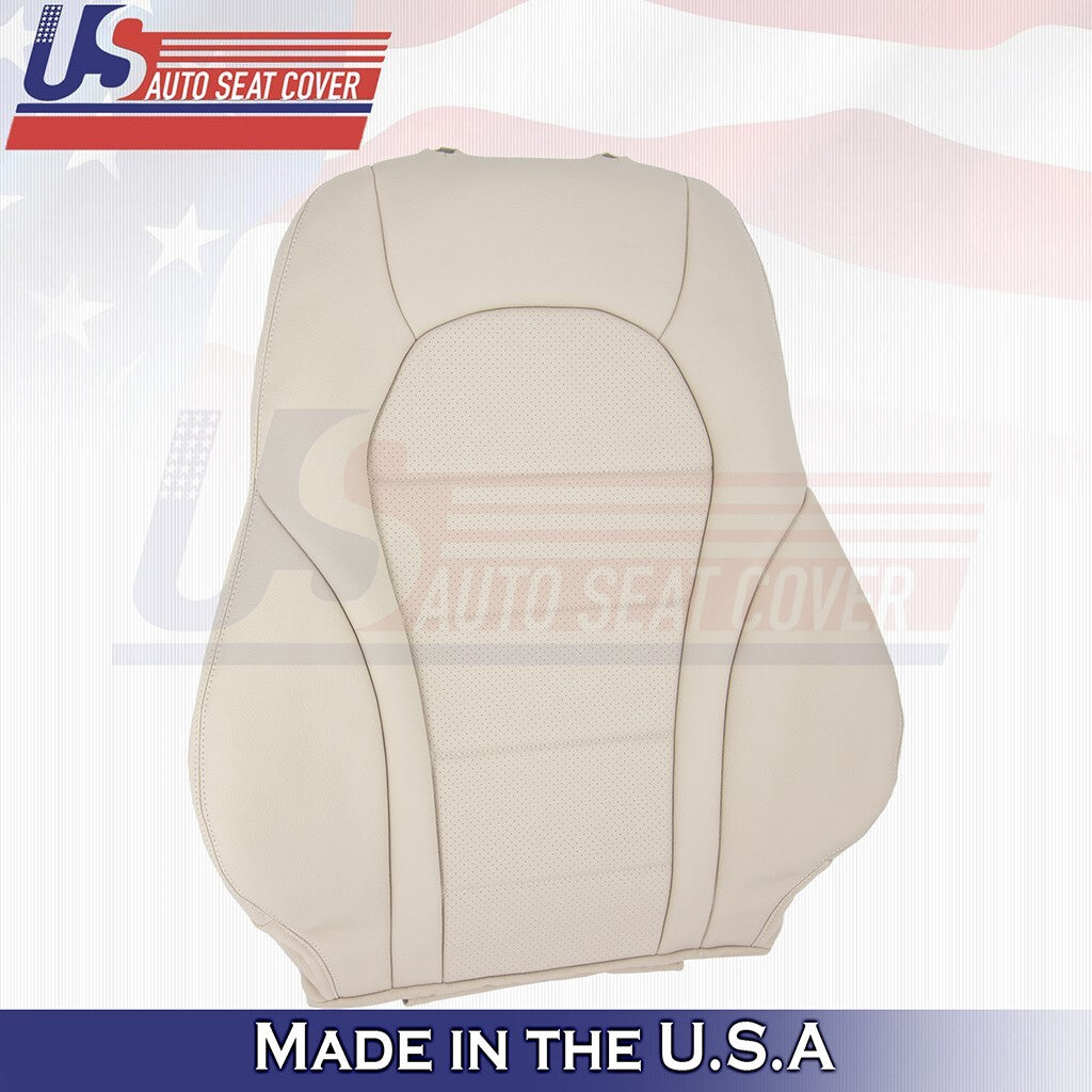 2015 to 2021 Fits Mercedes Benz C350e Driver Top Perforated Leather Cover Tan