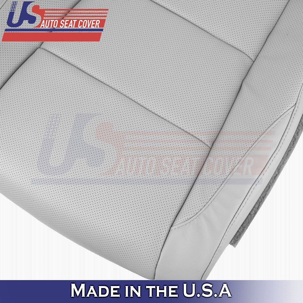 2014 to 2019 For Toyota Highlander Passenger Bottom Leather w/Perf Cover Gray