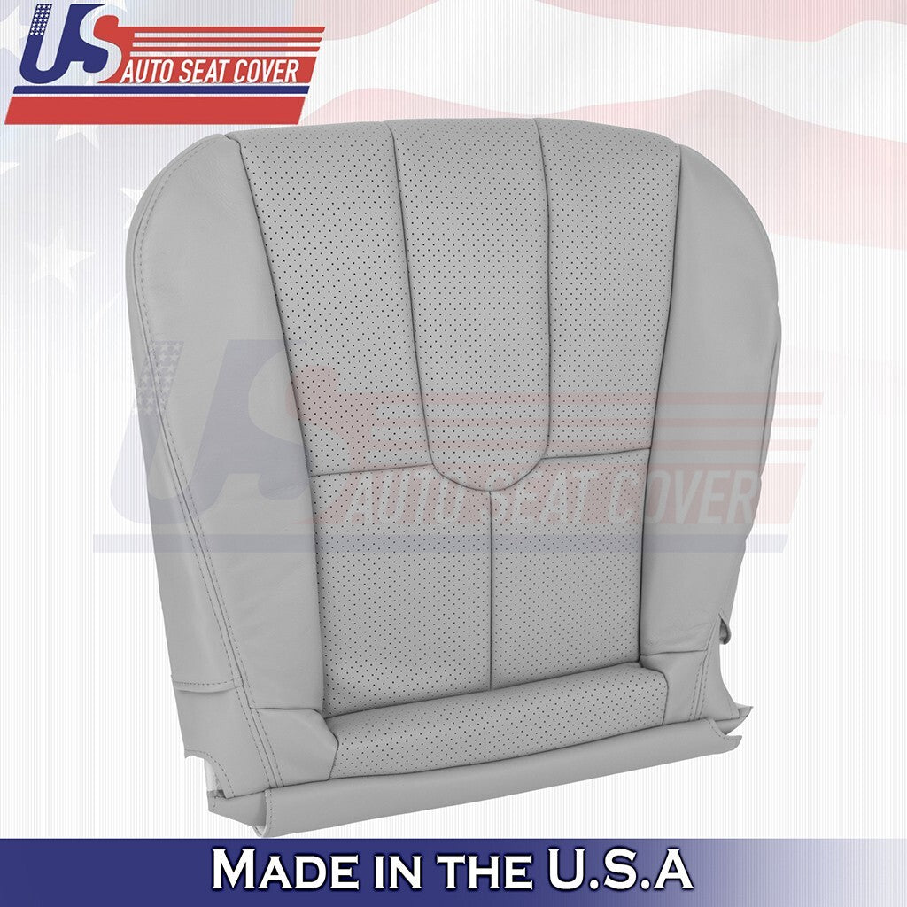 2003 2004 Fits Infiniti G35 Coupe Driver Bottom Leather Seat Cover Stone Gray