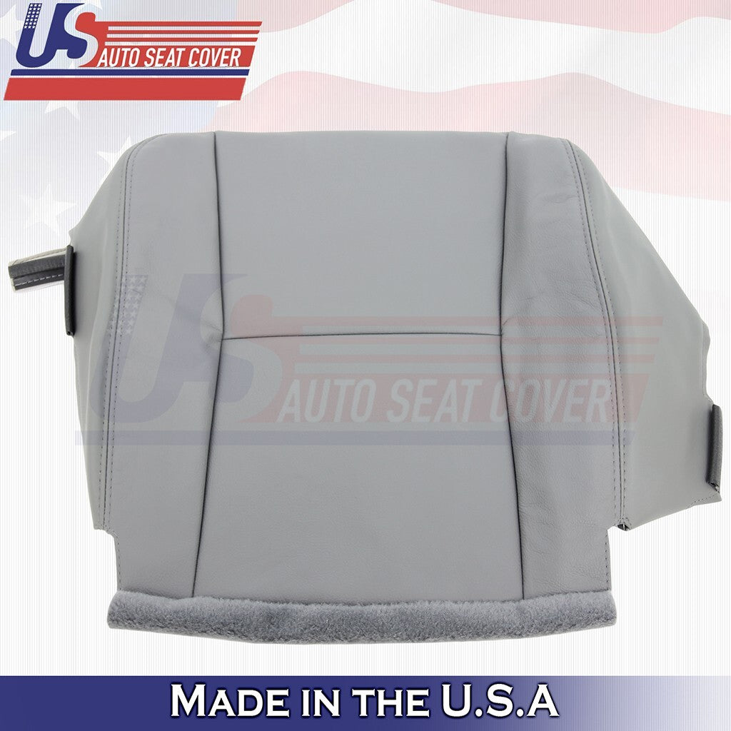 2002-2006 Fits Toyota Camry Driver Side Bottom Leather Seat Cover Gray