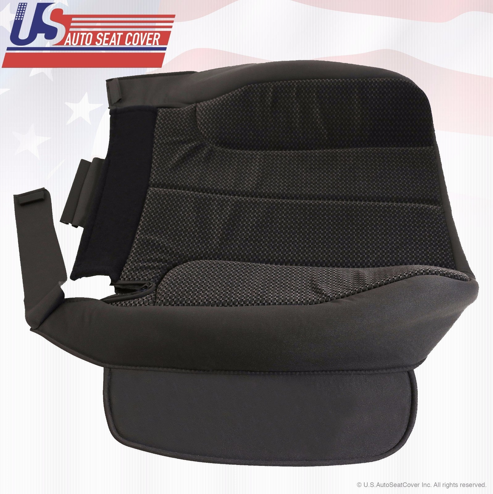 2002 2003 For Dodge Ram 1500 SLT Driver-Passenger Bottom CLOTH Cover Dk Gray