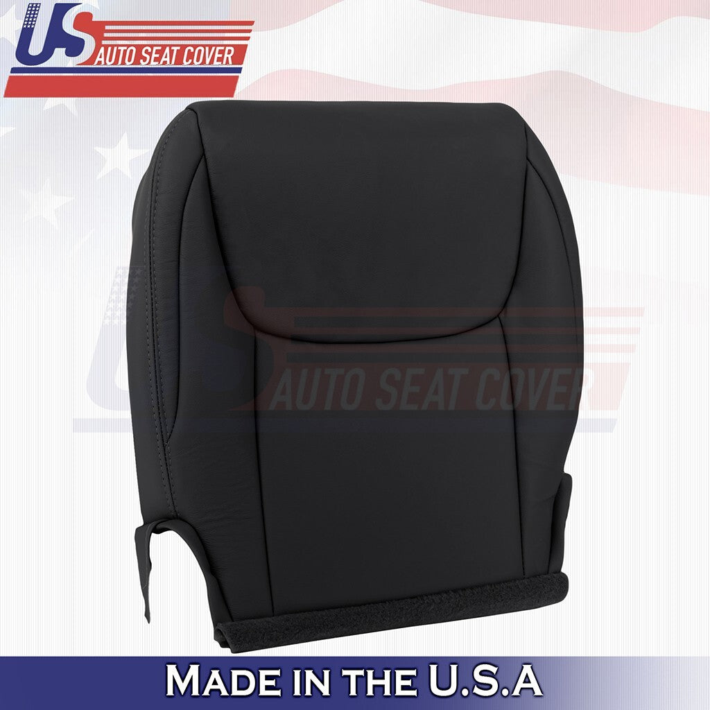 2004 - 2010 For Toyota Sienna Passenger Side Bottom Leather Seat Cover Black