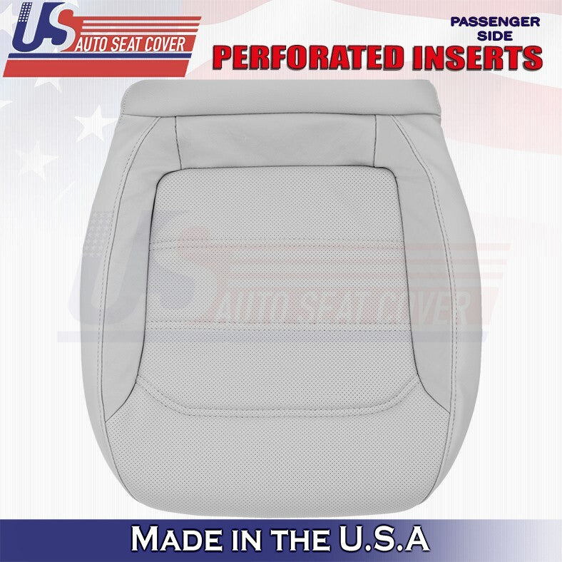 2012 to 2020 For Volkswagen Passat Front Passenger Bottom Leather Cover Gray