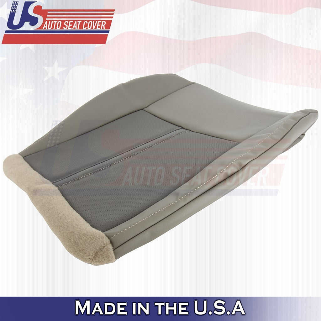 2005 to 2007 For Jeep Grand Cherokee Passenger Bottom & Top Leather Cover Tan