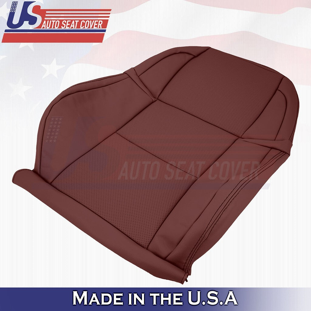 2013 to 2020 Fits Lexus GS350 F-Sport Driver Top Leather Seat Cover Red