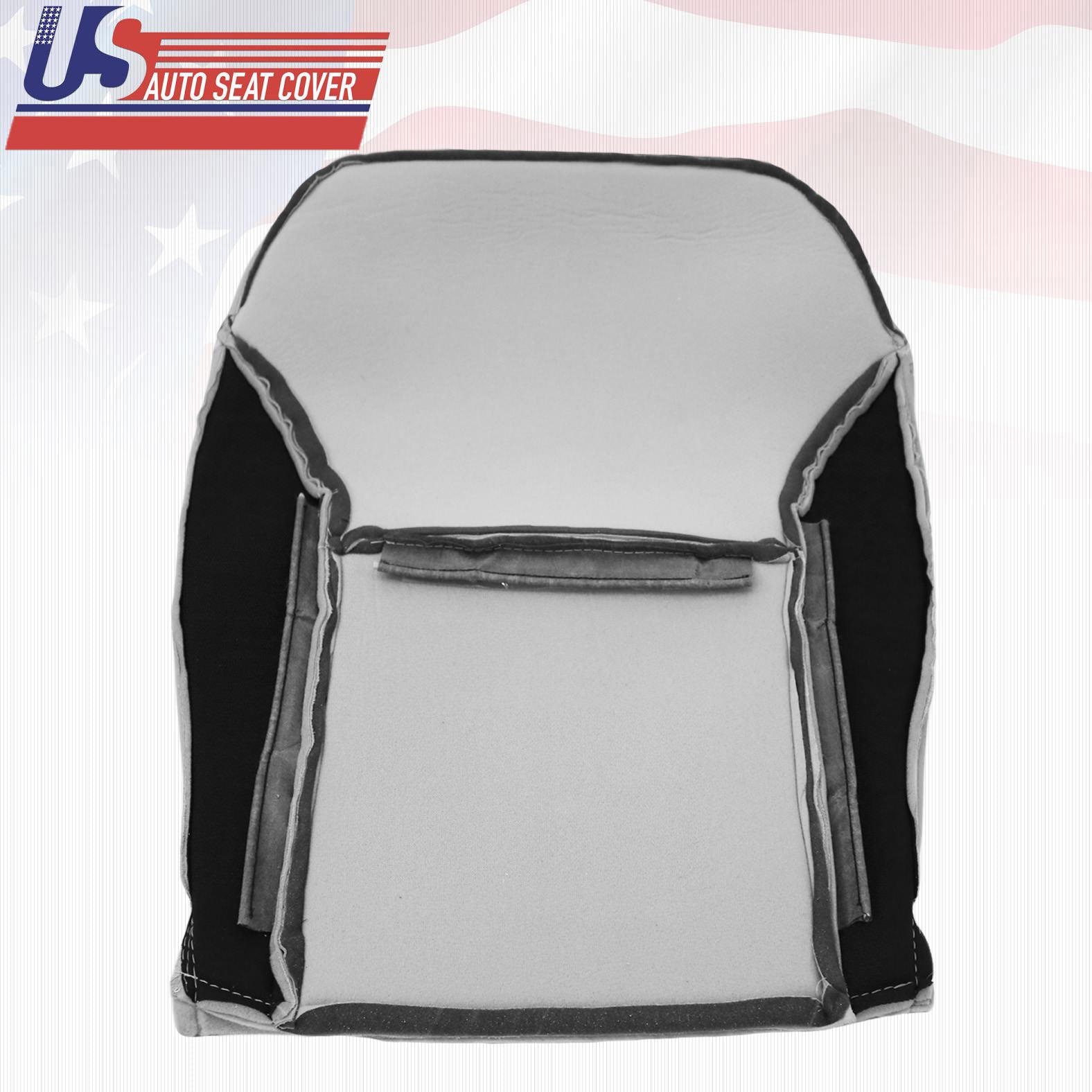 Fit 2006 Lexus ES300 ES330 Front Driver Bottom Vinyl Replacement Seat Cover Gray