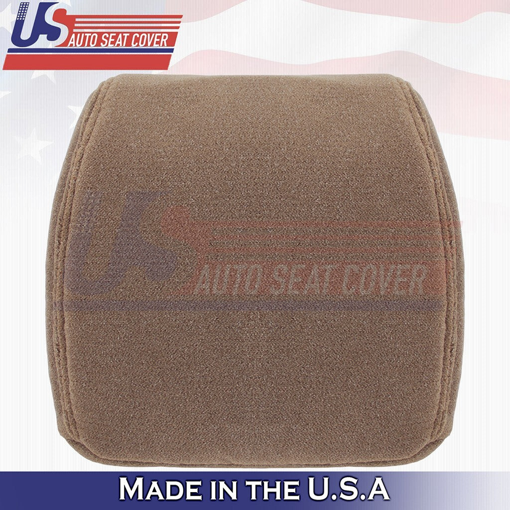 1999 to 2002 For Chevy Silverado Driver&Passenger Front Set Cloth Cover Dark Tan