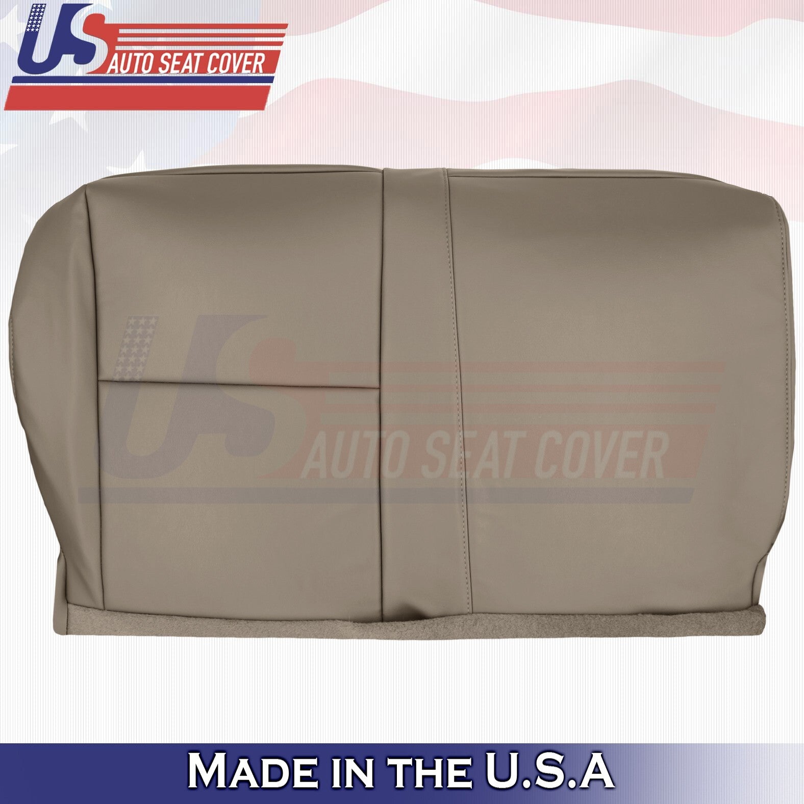 2007-2010 FITS Toyota Tundra Rear Driver &Passenger Bottoms Leather Cover Tan