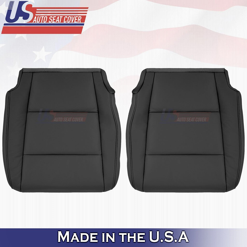 Driver & Passenger Bottoms Leather Cover Black 2009 2010 2011 Fits Honda Pilot