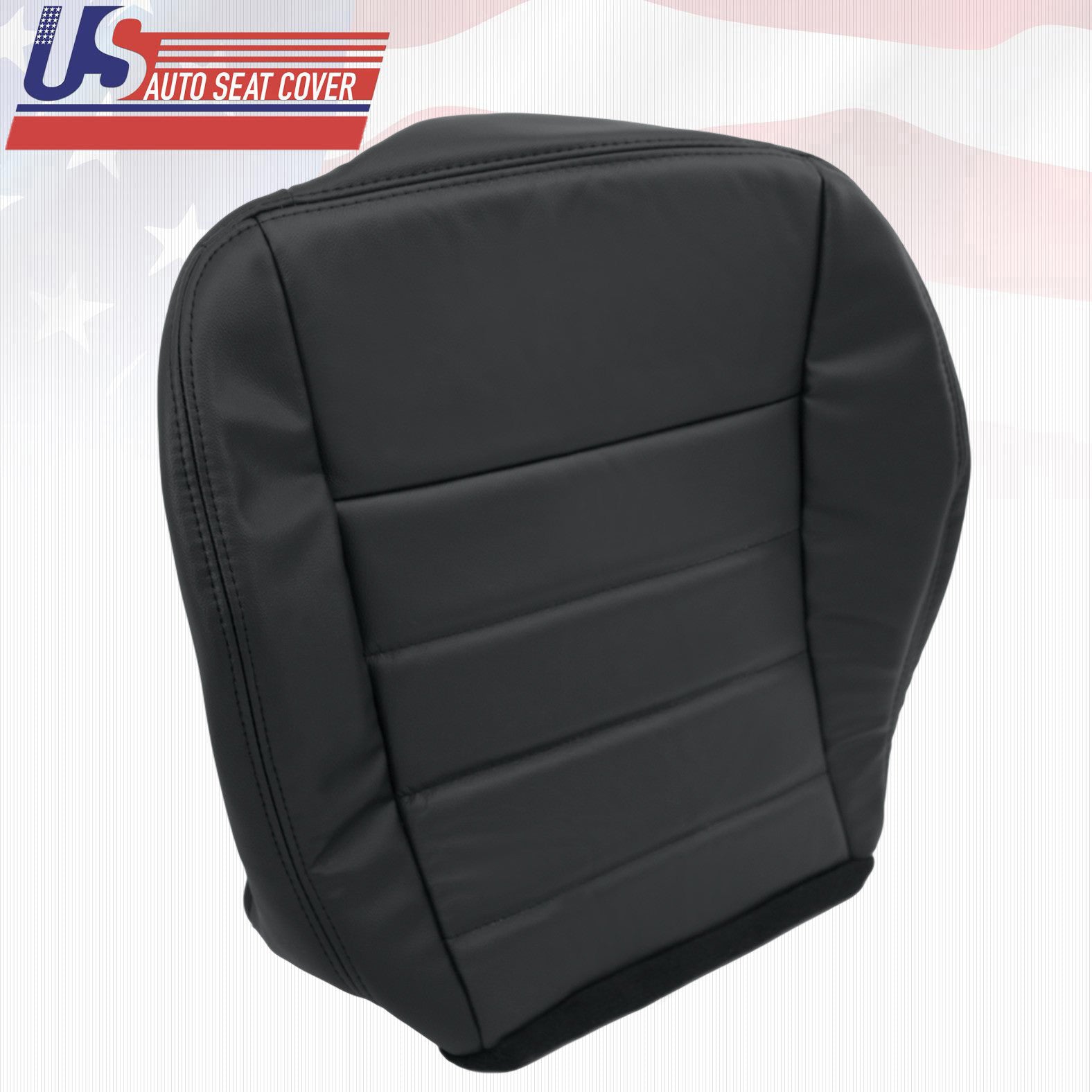2010 For Dodge Charger SXT Driver Bottom Replacement Leather Cover Dark Gray