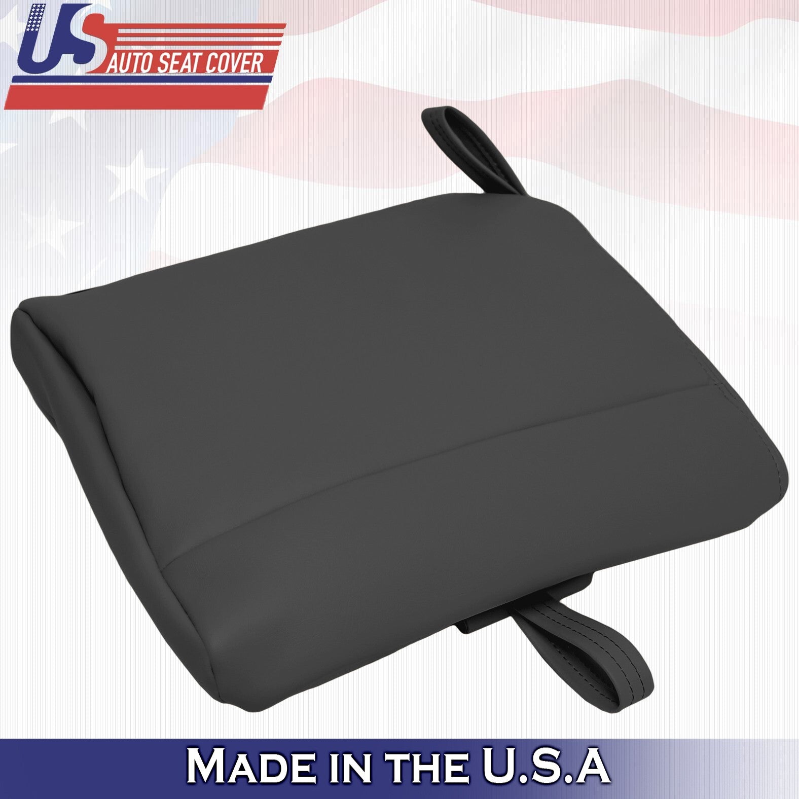 1999 2000 For GMC Sierra 1500 2500 3500 Center Console Leather Cover Graphite