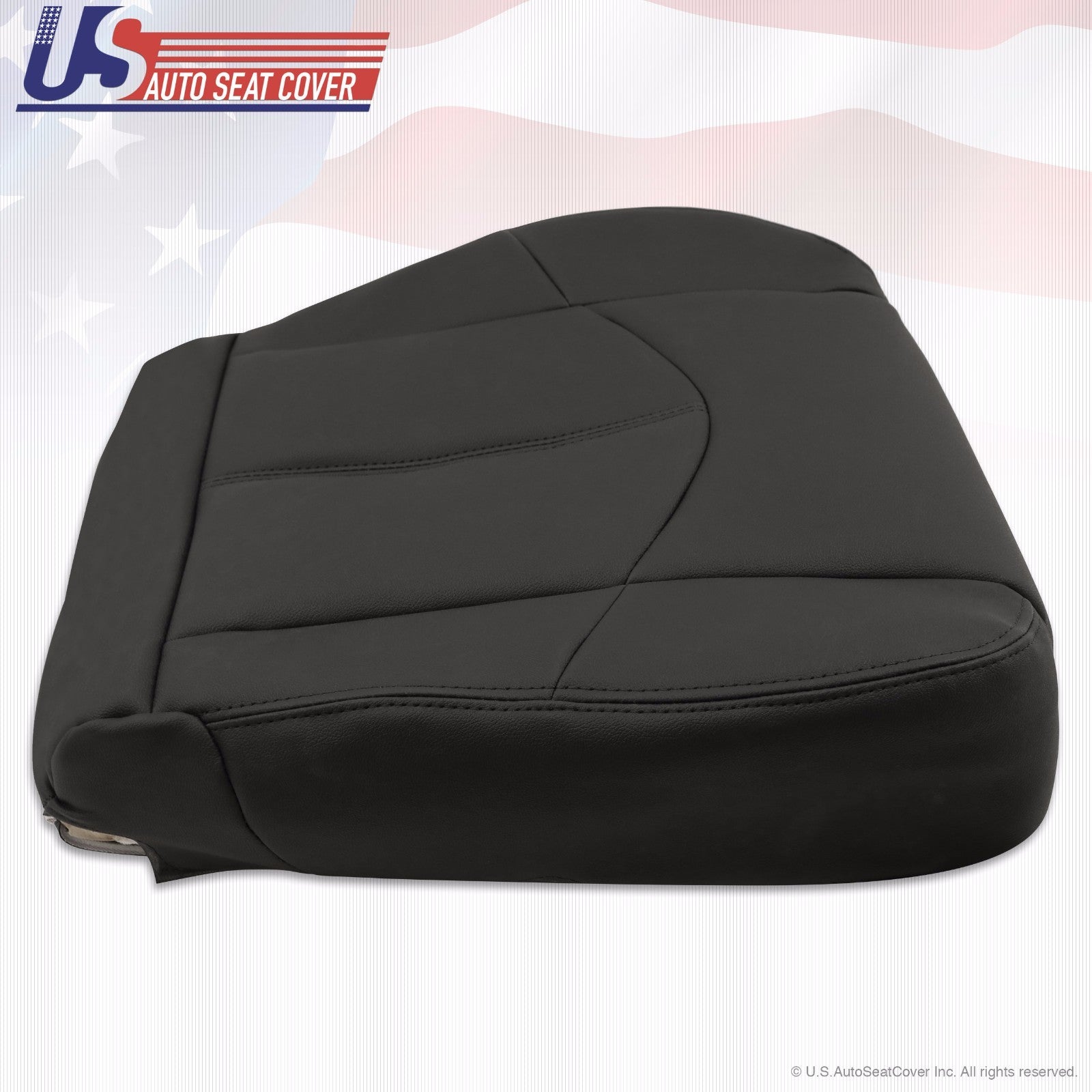 Fits 2000 2001 2002 2003 Lexus RX300 Passenger Bottom Leather Seat Cover BLACK