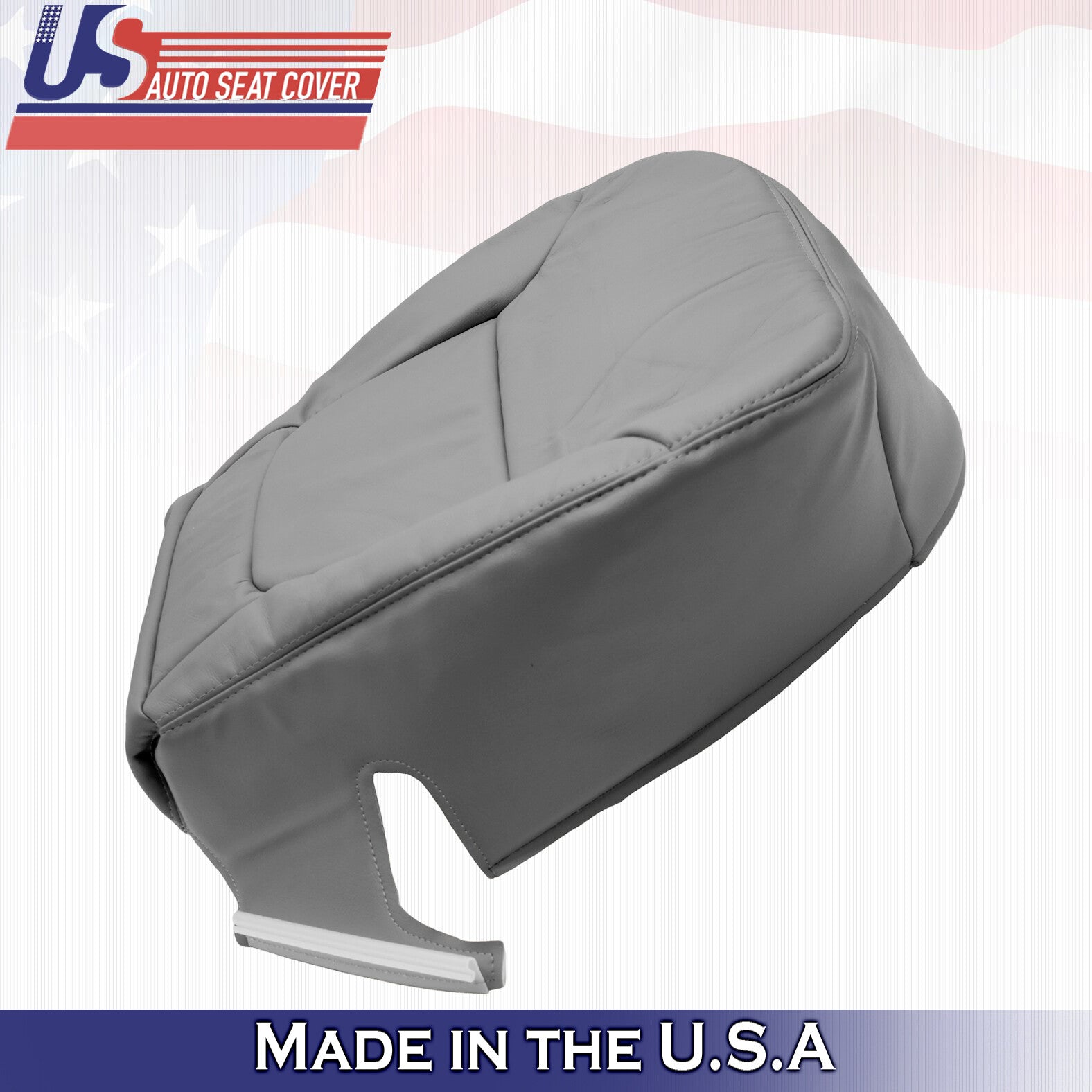 PASSENGER Bottom Leather Cover Gray Fits / For TOYOTA TUNDRA 2001 2002 2003 2004