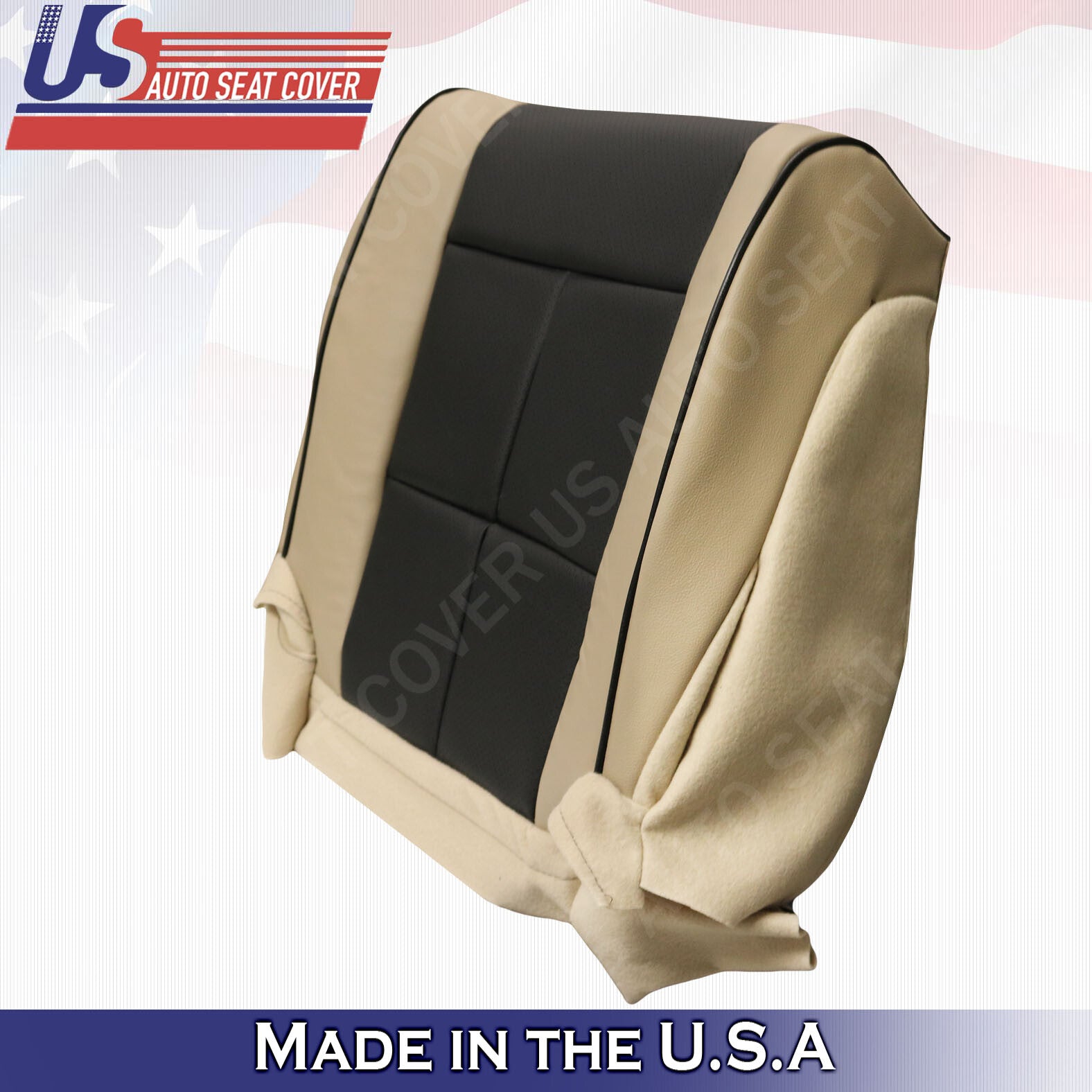 2011 2012  Lincoln Navigator Driver Bottom Perforated Cover two tone Tan Black