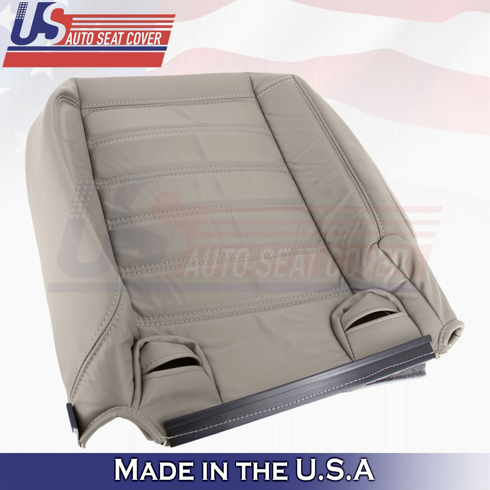 2003 2004 2005 2006 2007 FOR Hummer H2 REAR Passenger Top Leather Cover Gray