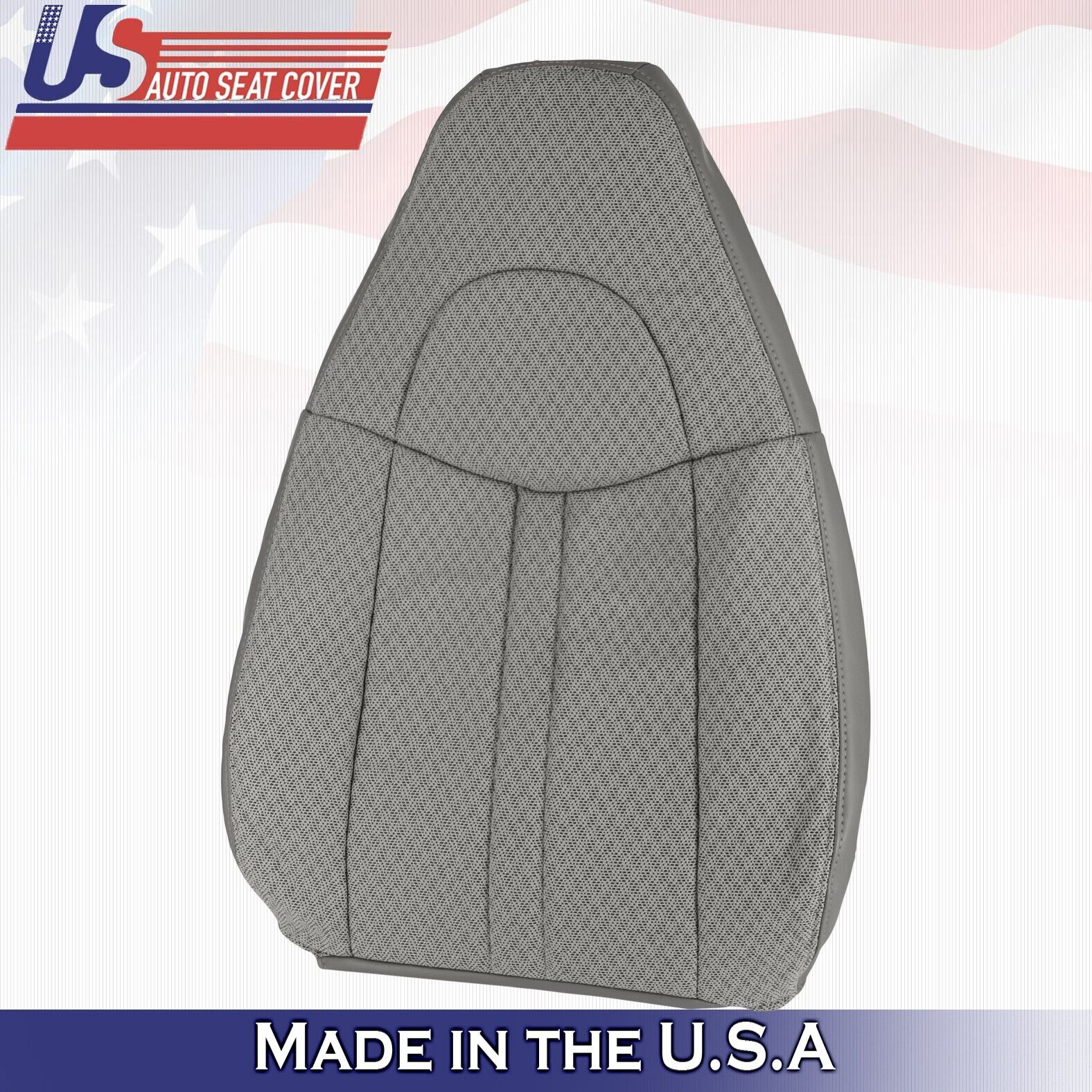 2003 to 2014 Fits Chevy Express Van Driver & Passenger Tops Cloth Cover Gray