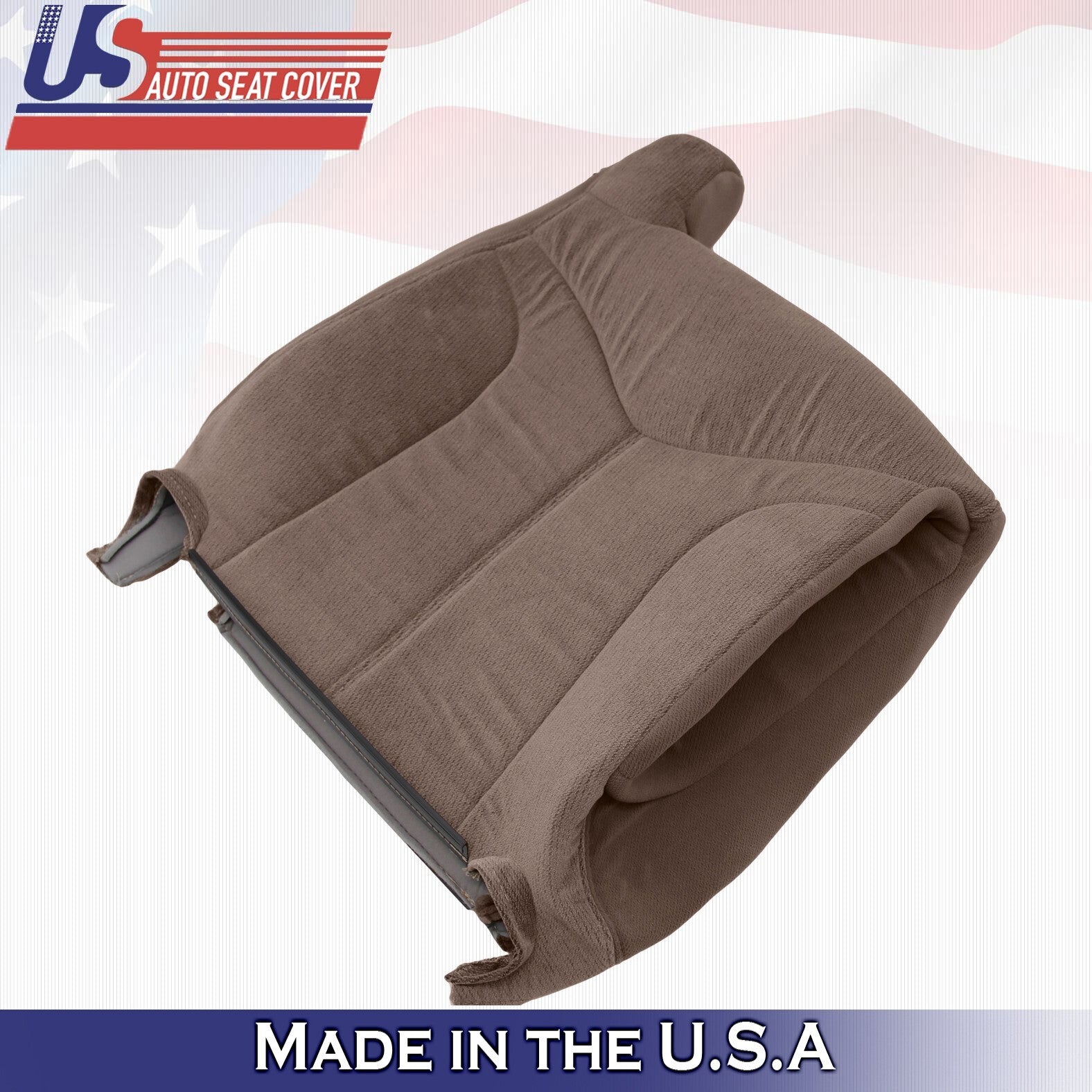 2000 2001 2002 FOR GMC Yukon Driver & Passenger Bottoms-Tops Cloth Cover Tan