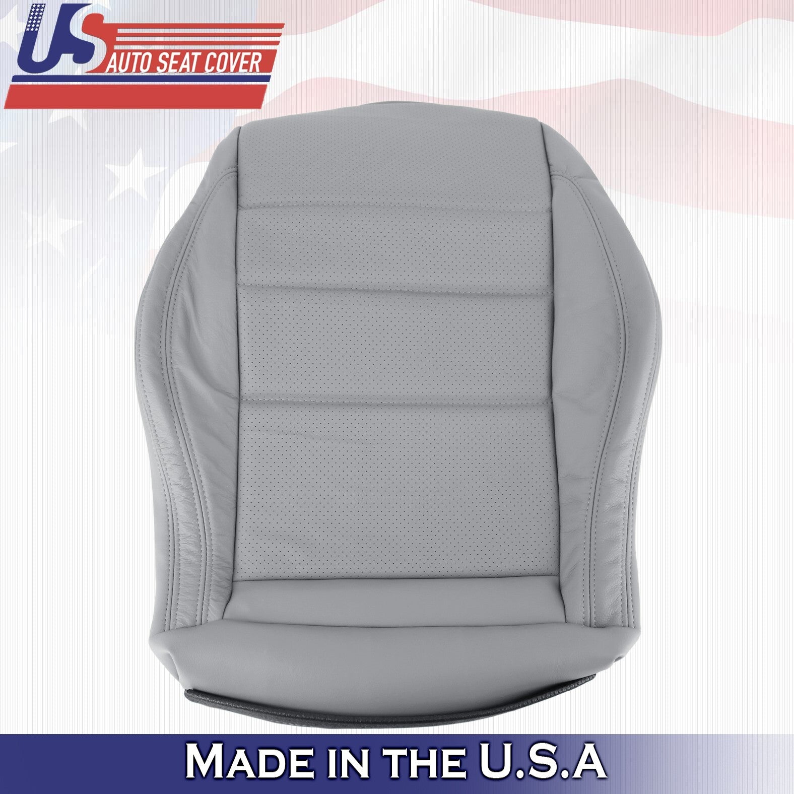 2012 to 2015 For Mercedes Benz C350 2Door Front Set Bottoms Leather Covers Gray