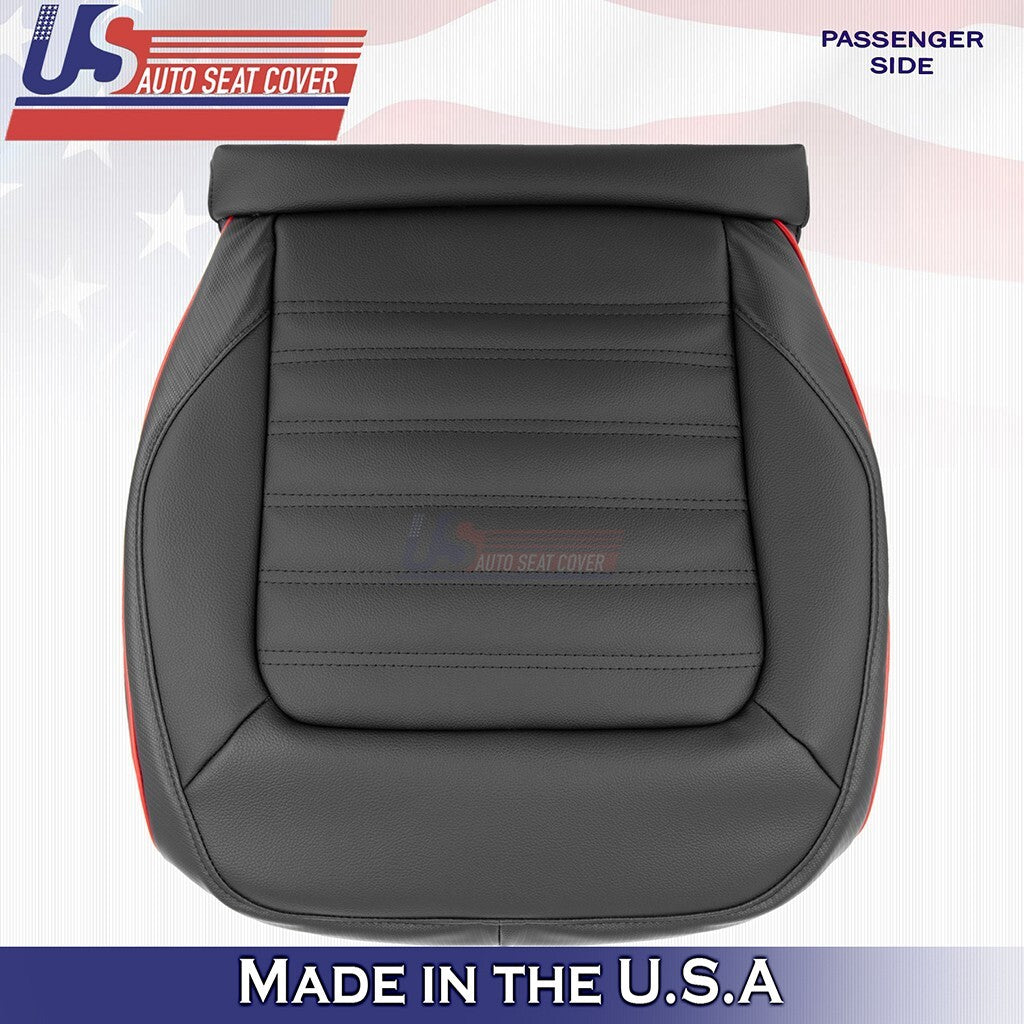 2014 For Volkswagen Jetta GLI Passenger Bottom Synthetic Leather Cover Black