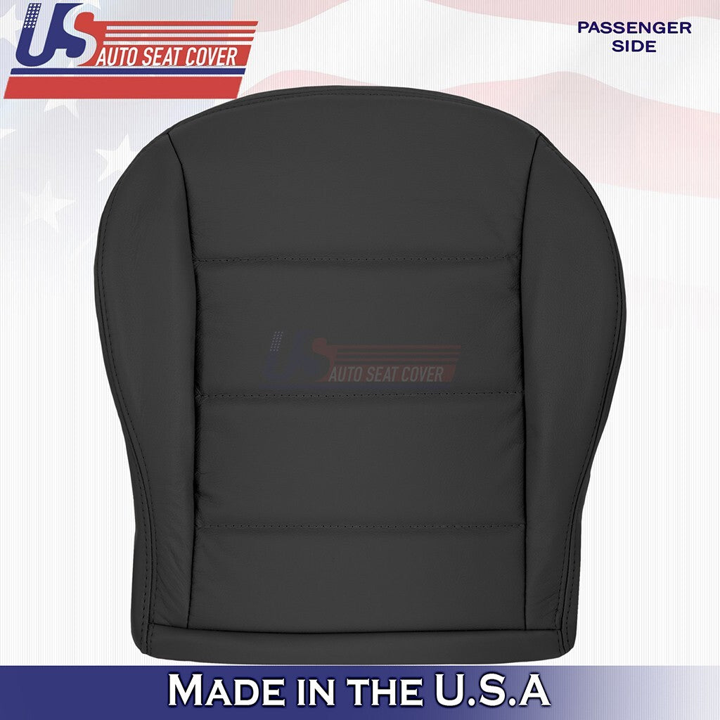 1999 to 2004 For Volkswagen Jetta Passenger Bottom Vinyl Seat Cover Black