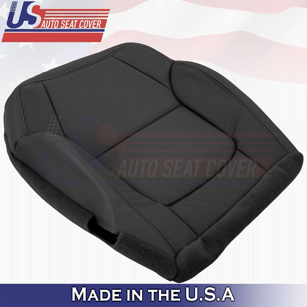 2001 to 2003 For Acura CL Type-S Passenger Bottom Perforated Leather Cover Black