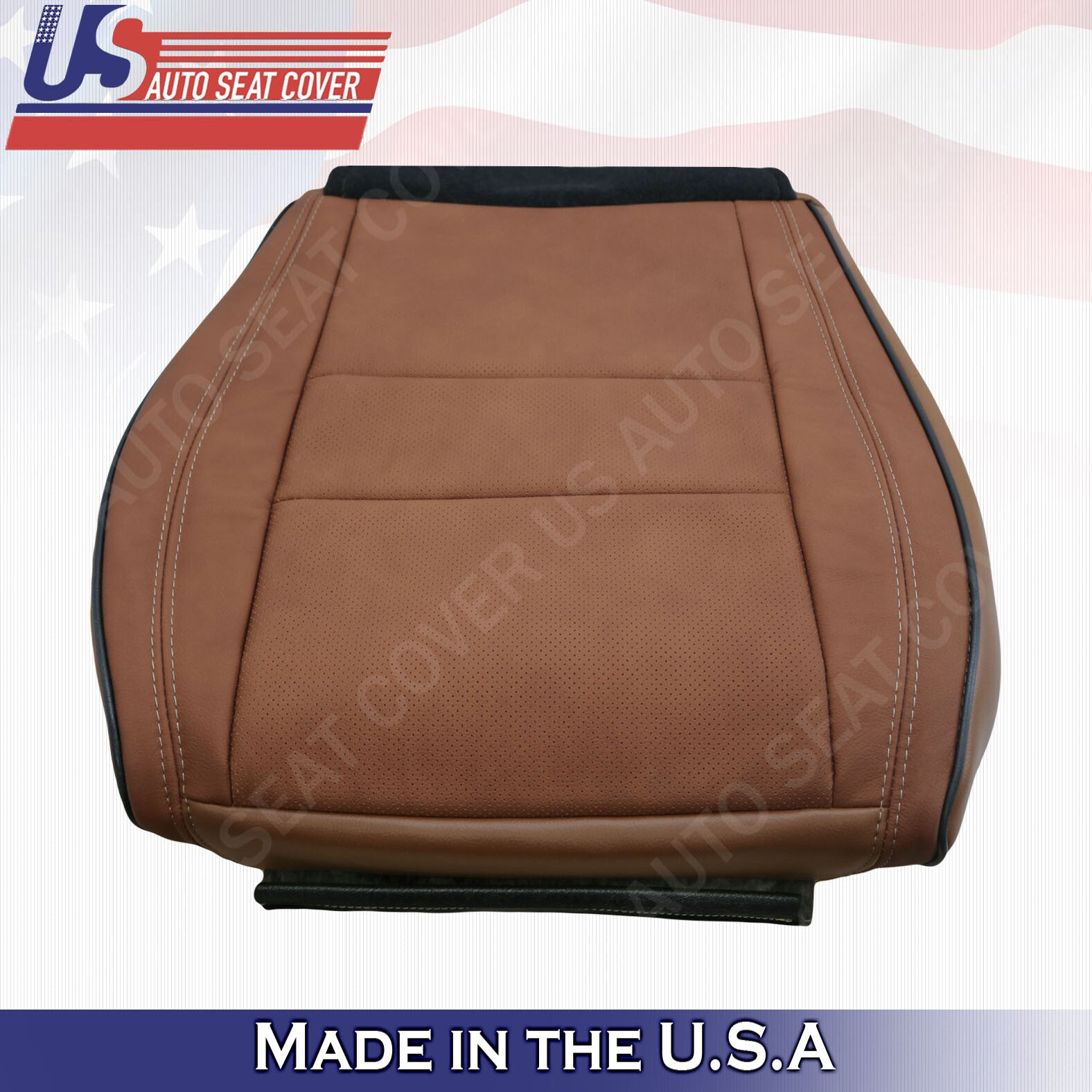 2012 up to 2020 Driver Bottom Leather Seat Cover Saddle For Jeep Grand Cherokee