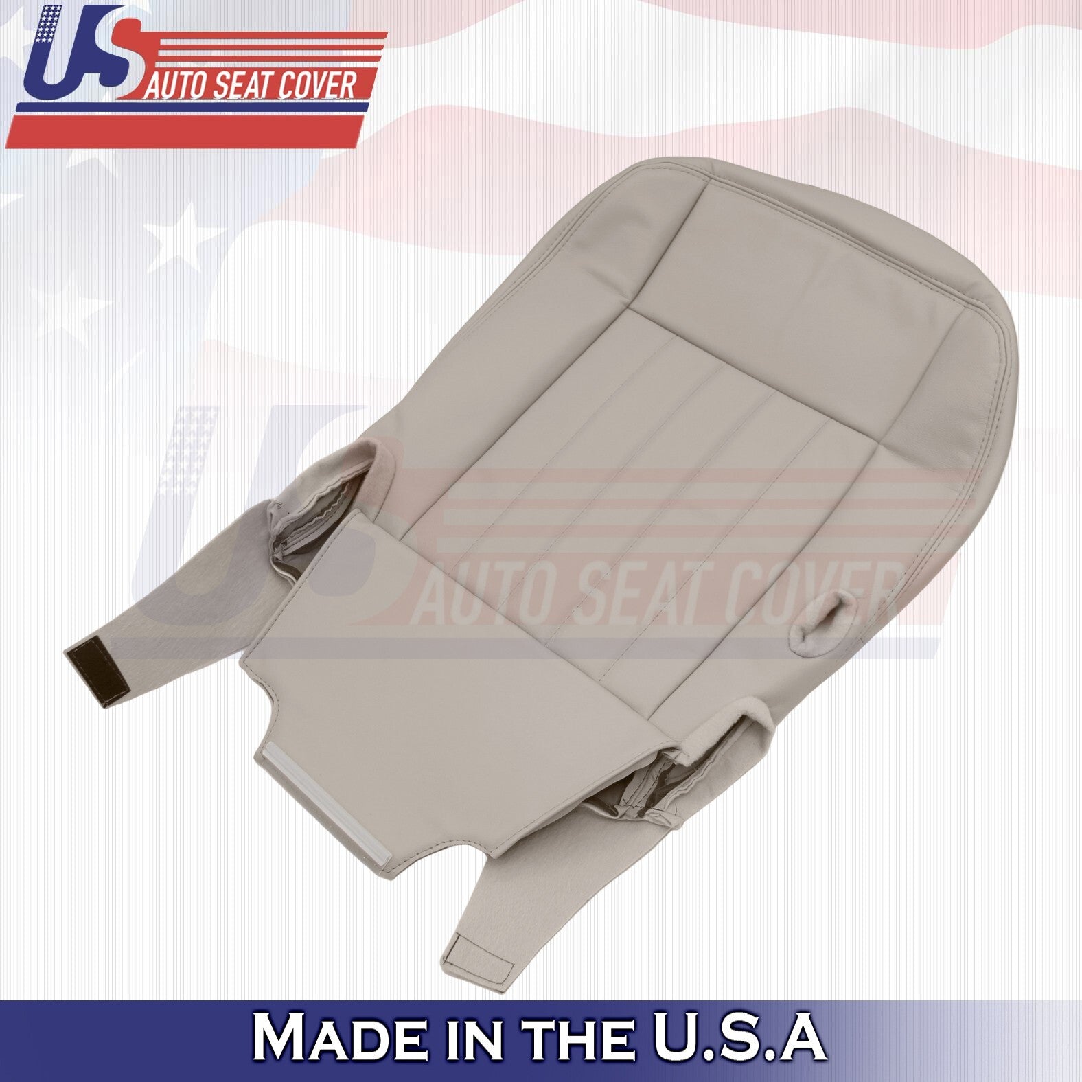 2003 2004 2005 For Lincoln Town Car Driver Bottom Leather Cover Light Tan