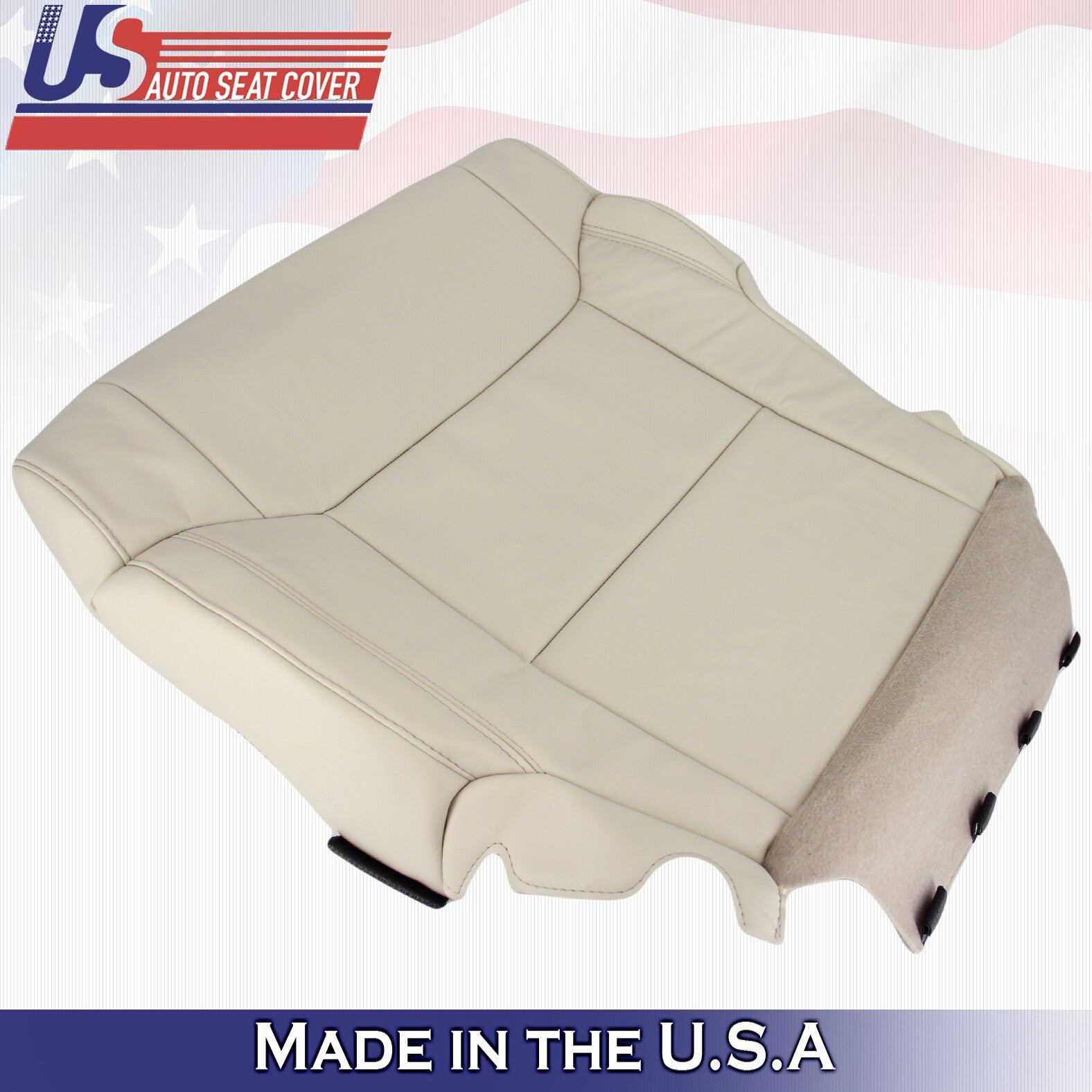 Fits For 2014 2015 2016 2017 2018  Toyota Tundra Driver Bottom Leather Cover Tan