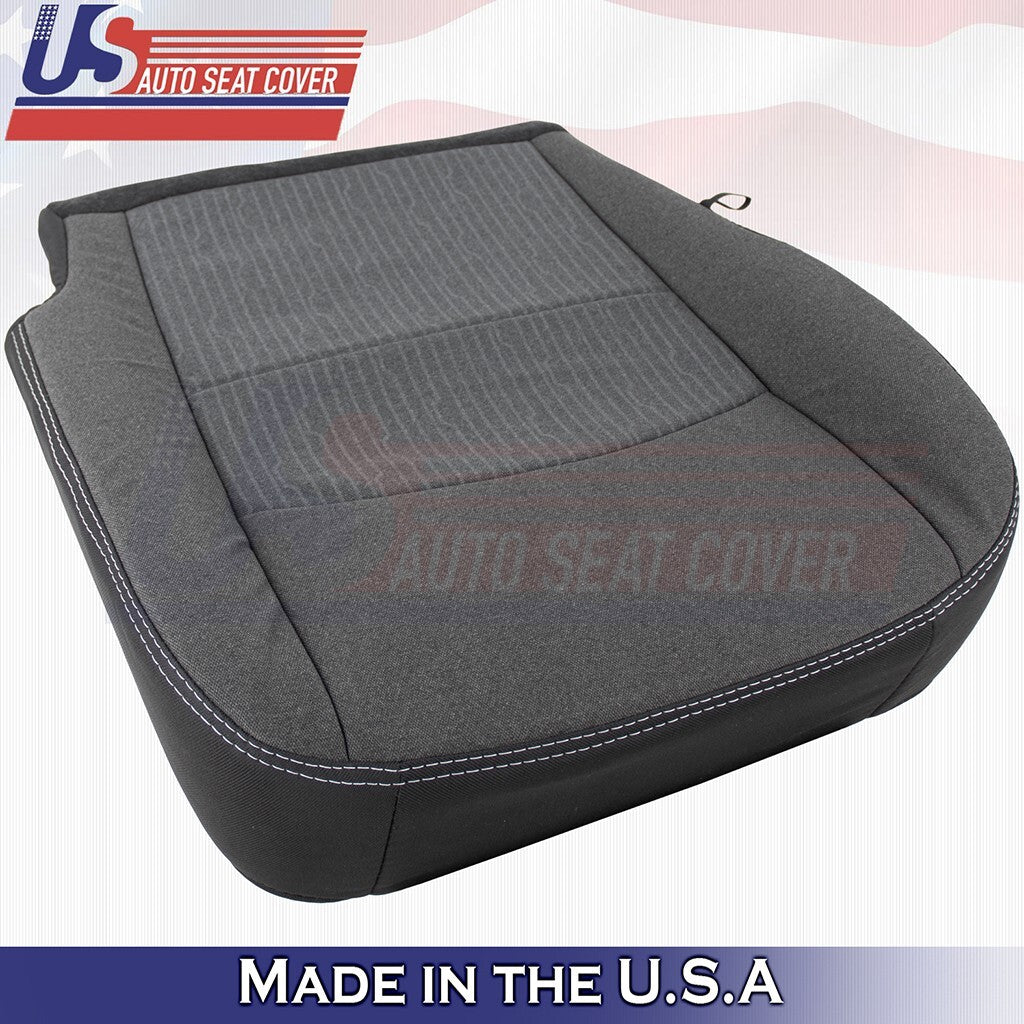 2023 2024 For Dodge Ram 1500 DRIVER & PASSENGER Bottoms Cloth Cover Gray