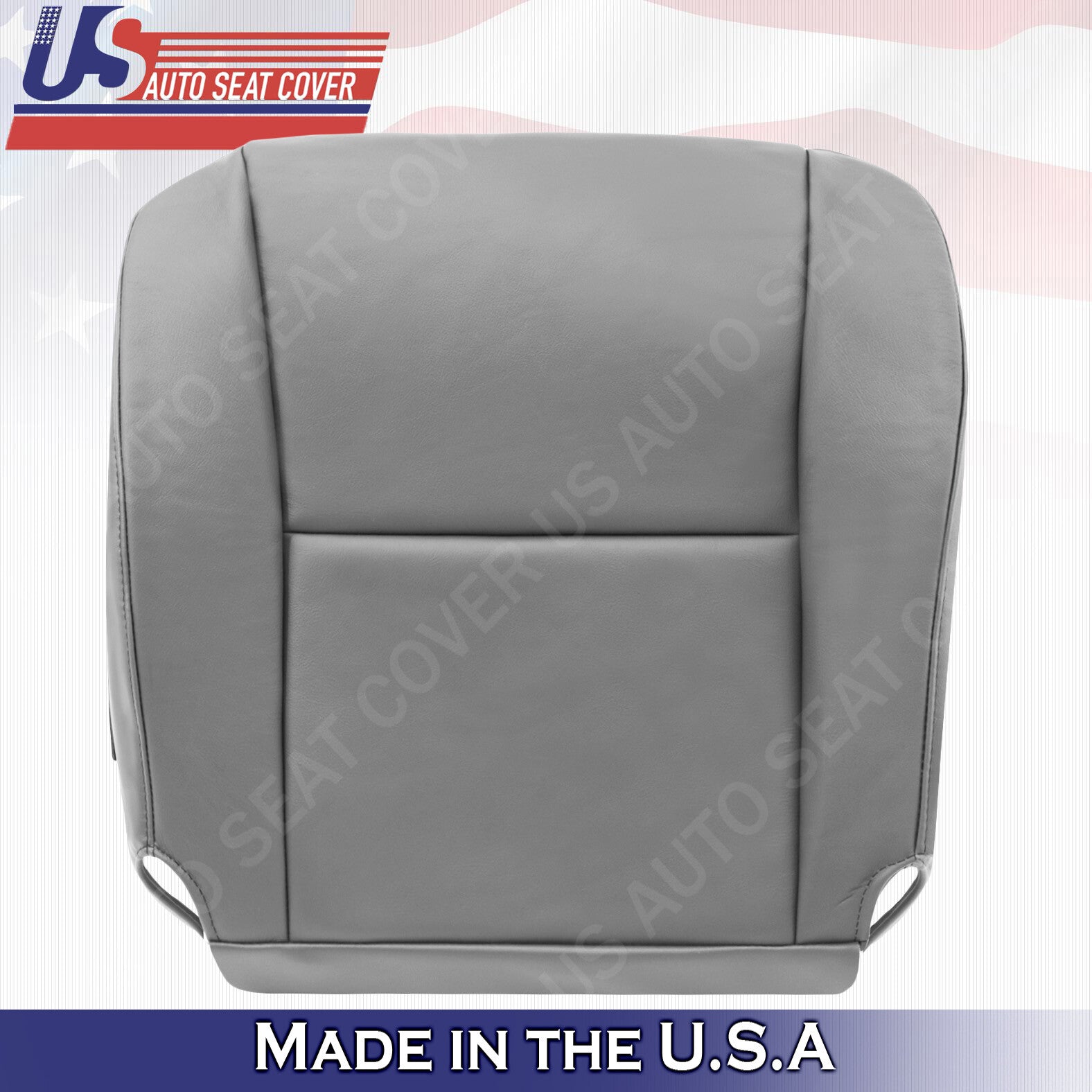 FITS 2005 2006 Toyota Tundra, Sequoia Bottoms Leather Seat Cover Gray LB/11