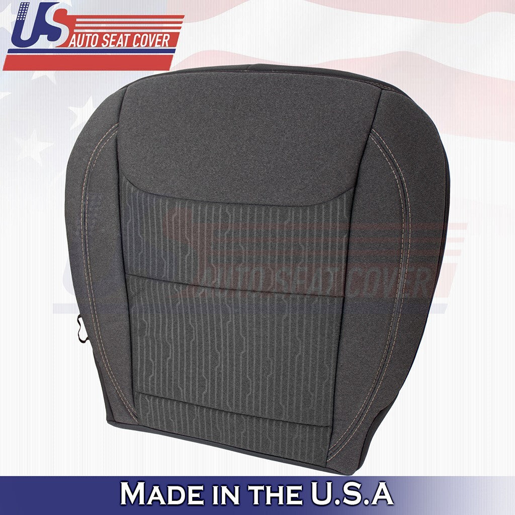 2023 2024 For Dodge Ram 1500 SLT Front Passenger Bottom Cloth Cover Diesel Gray