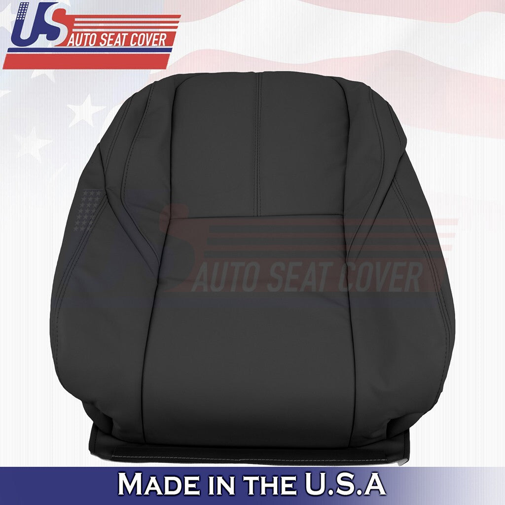 2013 to 2018 For Toyota Avalon XLE Driver & Passenger Tops Leather Cover Black