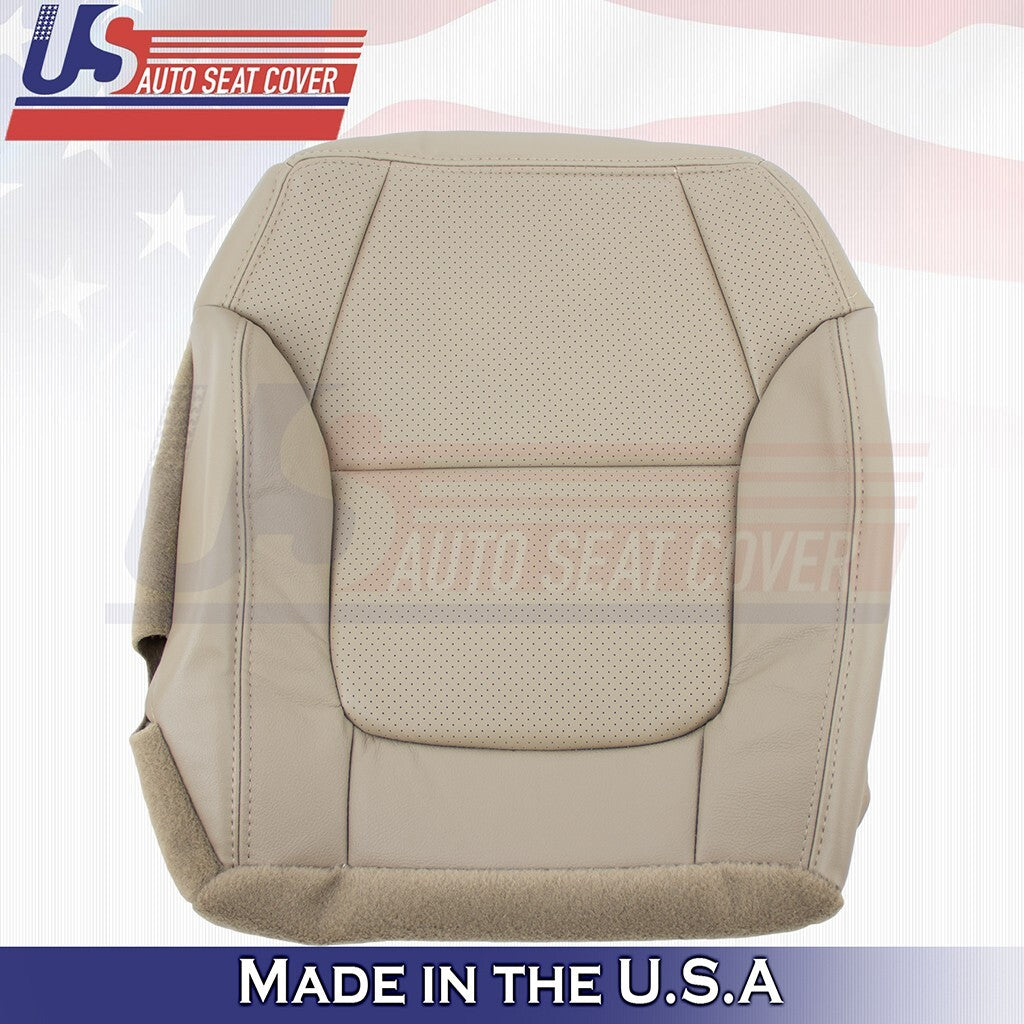 2001 2002 2003 For Acura CL Type-S Passenger Bottom Perforated Leather Cover Tan
