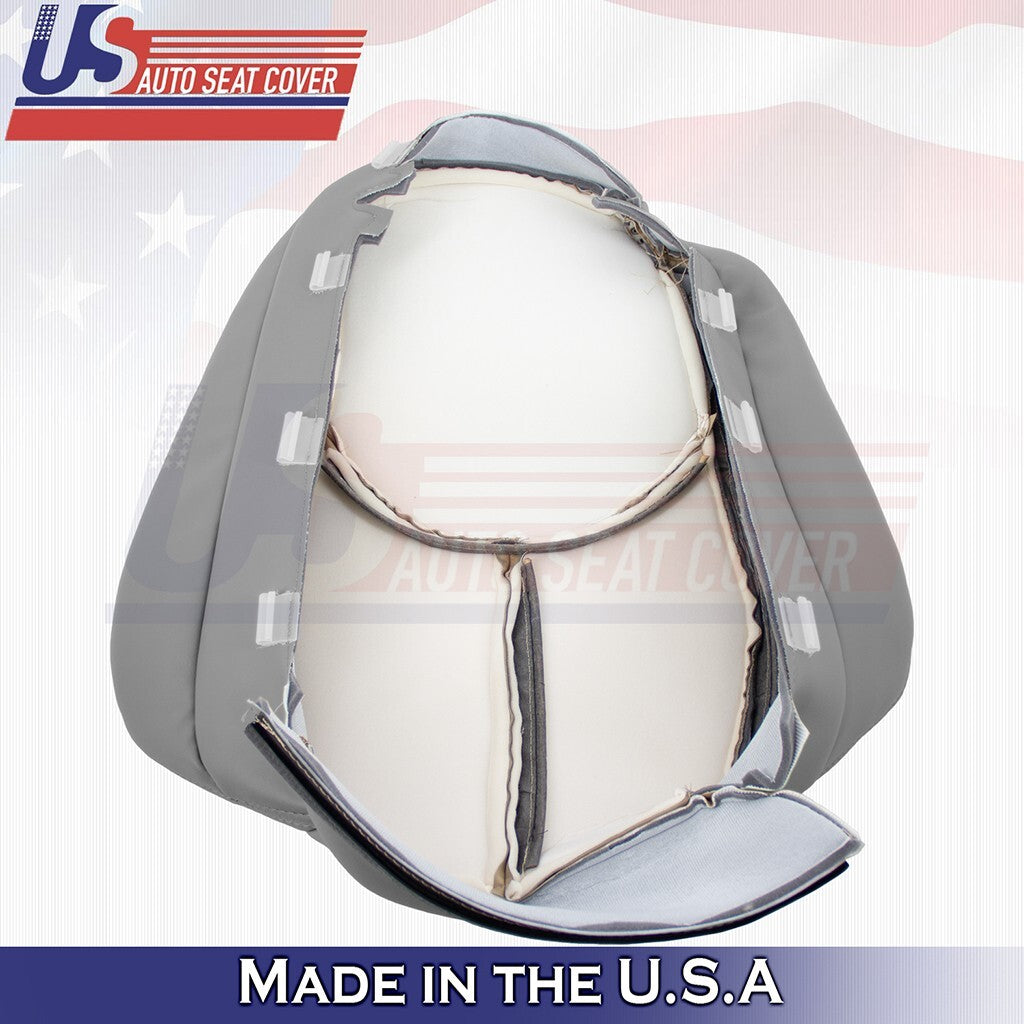 Passenger Top Leather Seat Cover Gray For 1999 to 2002 Mercedes Benz SL320 SL600