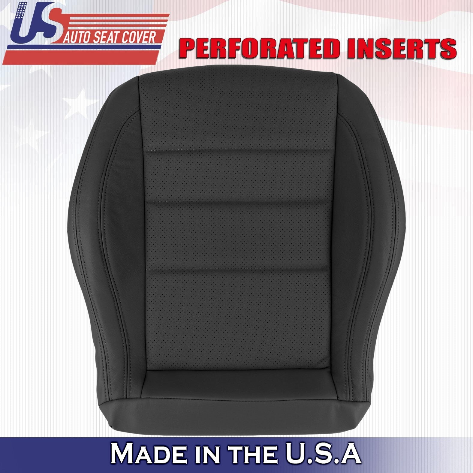 2012 to 2015 For Mercedes Benz 2Door Front Set Bottoms Leather Seat Covers Black