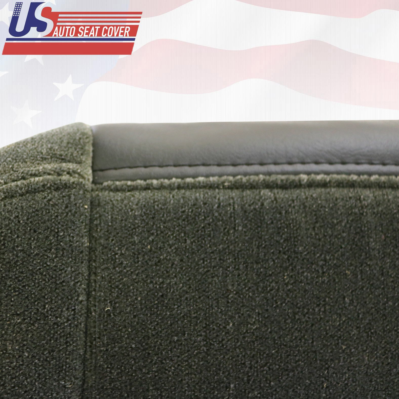 2003-2007 Chevy Silverado 1500 2500 3500 RIGHT Bottom Fabric Seat Cover Dk Gray