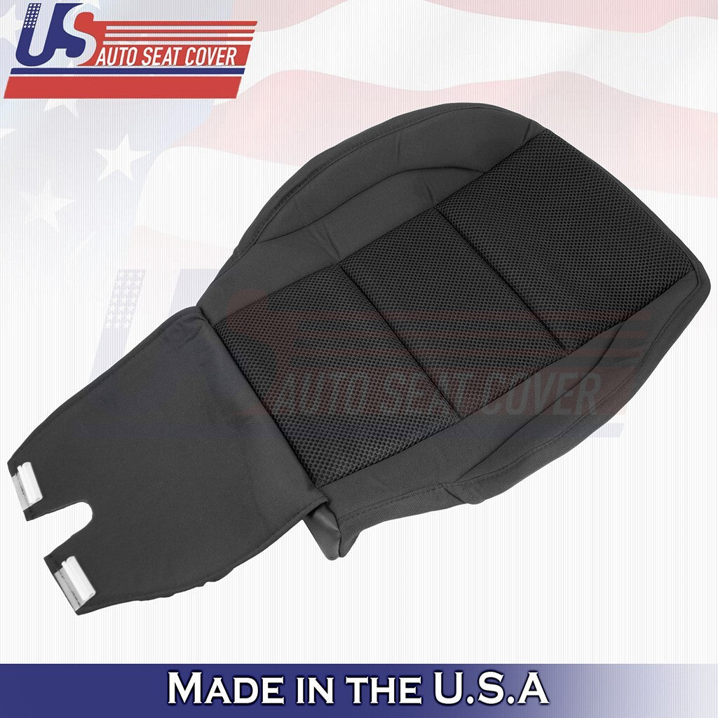 For 2007 to 2015 Nissan Armada Driver Left bottom Cloth seat cover BLACK