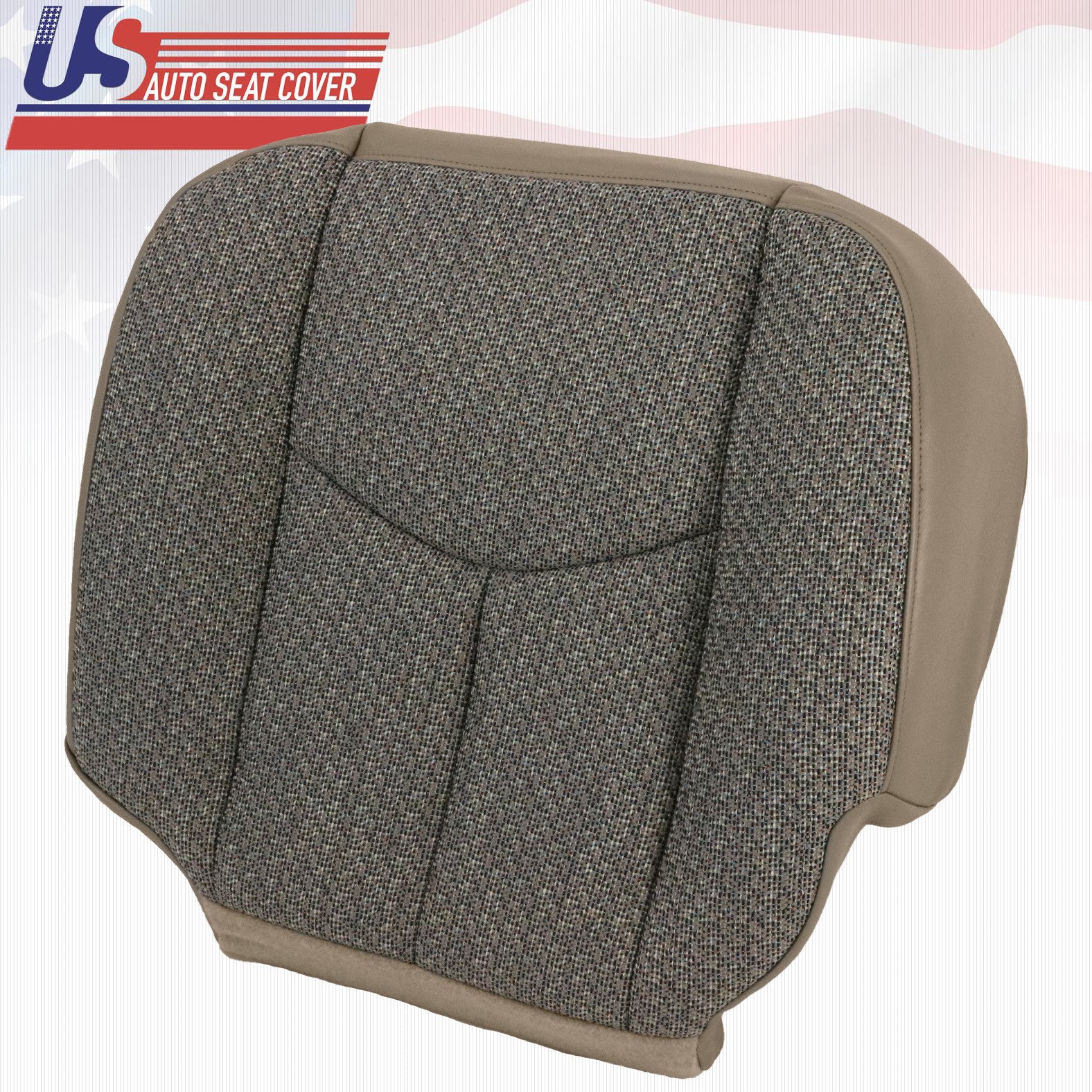 2003 2004 GMC Sierra 1500 1500HD Work Truck Driver Bottom Cloth Seat Cover TAN